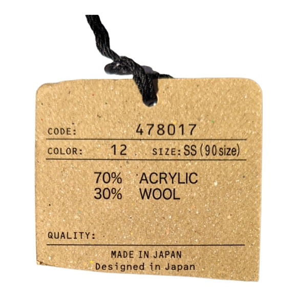 Fith size 90 2t Purple Knit  Hand Warmer w PomPoms - Picture 5 of 7